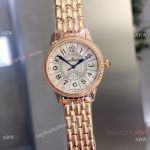 Copy Jaeger LeCoultre Rendez-Vous Classic Date Rose Gold Lady Watches 33mm
